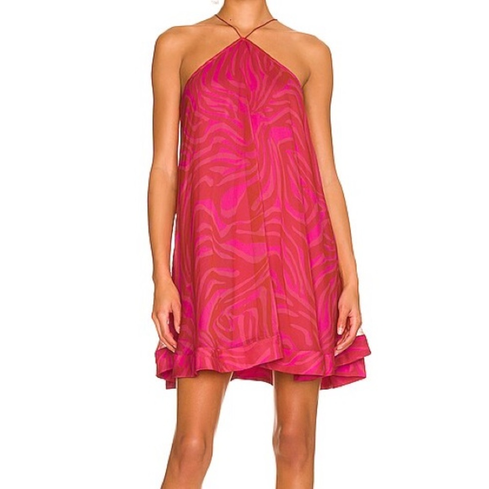 Alexis Corso Dress in Carmin Waves
